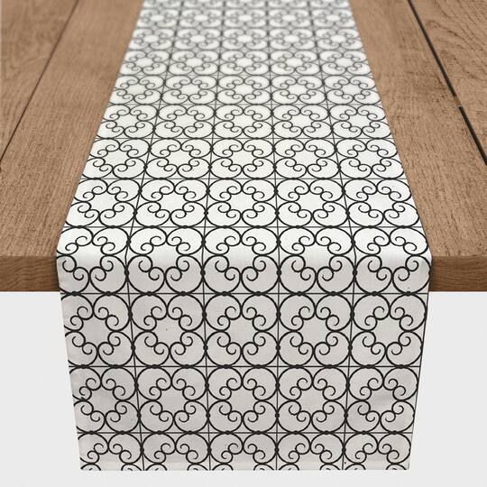 Delicate Tiles Indoor/Outdoor Table Runner